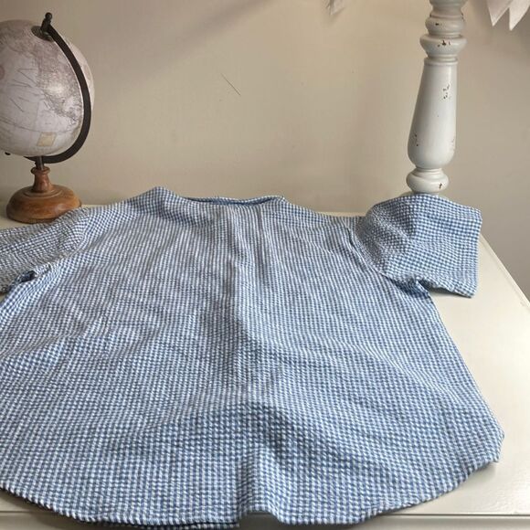 NWT TEDDI XL Western Patriotic Button Down Shacket Shirt - Picture 10 of 11